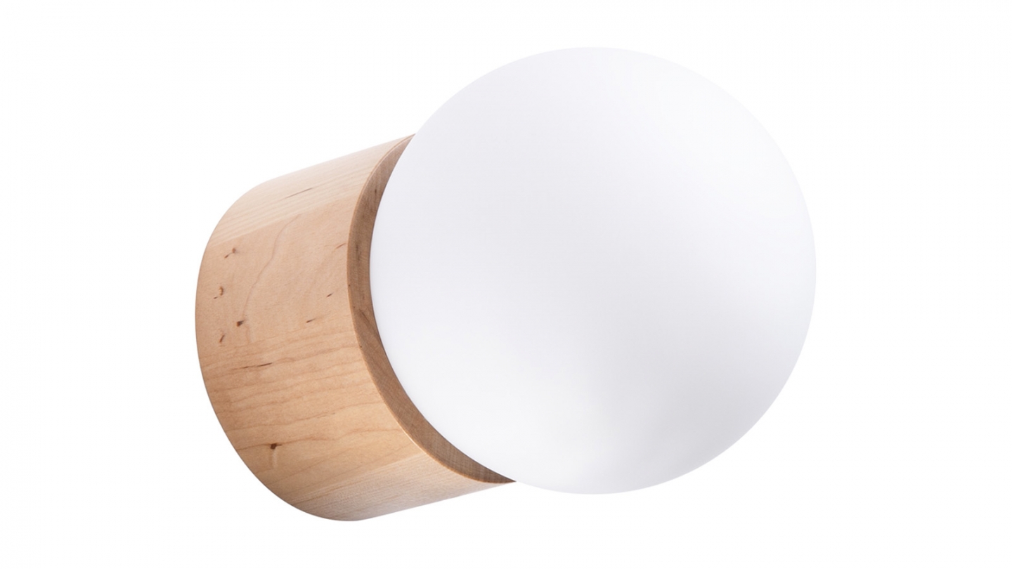 Applique en bois naturel - Boomo