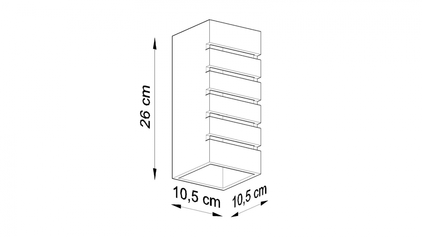 Applique en céramique blanche 26 cm - Samir Applique en céramique blanche 26 cm - Samir