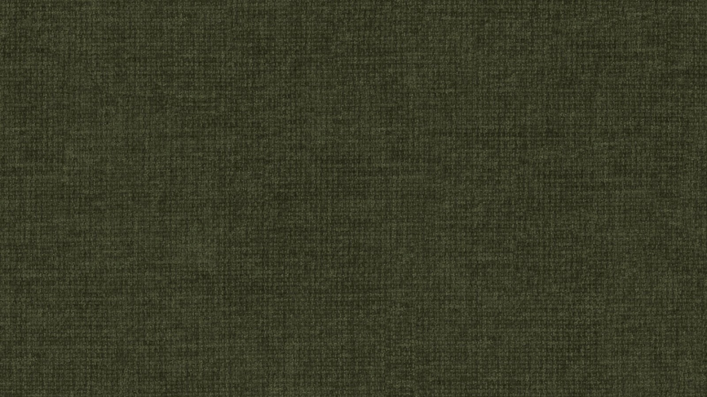 Canapé 3 places en tissu chenille vert olive - Cester
