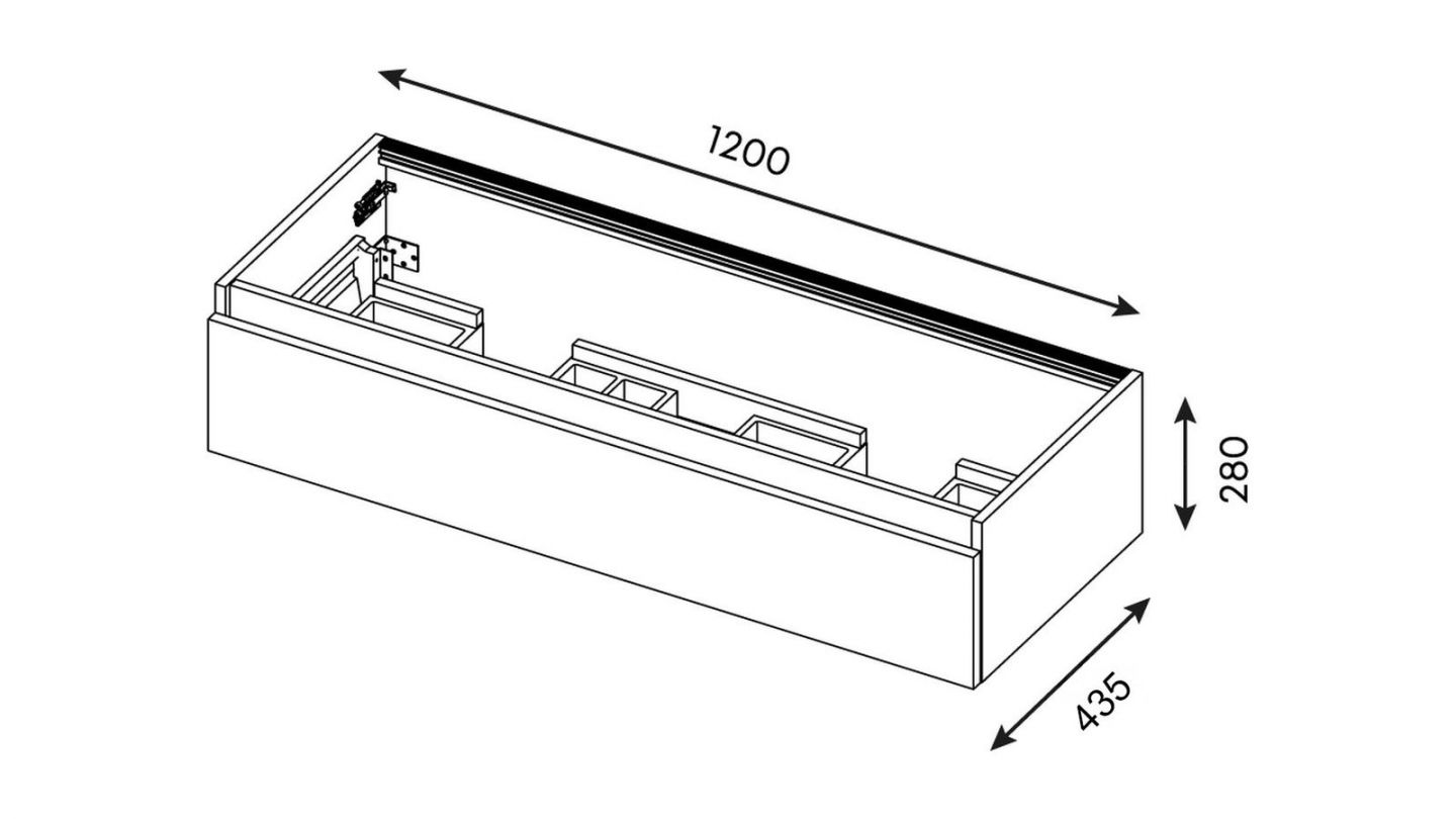 Meuble de salle de bain suspendu double vasque intégrée 120cm 1 tiroir Chêne clair + miroir + colonne ouverture gauche - Hudson Meuble de salle de bain suspendu double vasque intégrée 120cm 1 tiroir Chêne clair + miroir + colonne ouverture gauche - Hudson