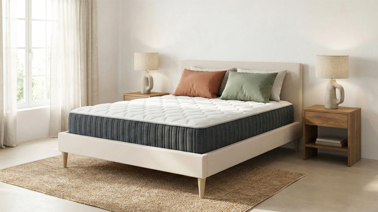 Matelas mémoire de forme 140x190 Memo Prestige Hbedding - Mousse ergonomique, mousse HR 35kg et mousse à effet mémoire de forme Matelas mémoire de forme 140x190 Memo Prestige Hbedding - Mousse ergonomique, mousse HR 35kg et mousse à effet mémoire de forme