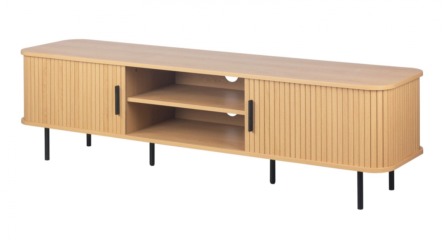 Komodee Meuble TV avec Vitrine Suspendue Como - Chene - Miel Truffe - LED RGB - 211 x 178 x 23 Komodee Meuble TV avec Vitrine Suspendue Como - Chene - Miel Truffe - LED RGB - 211 x 178 x 23