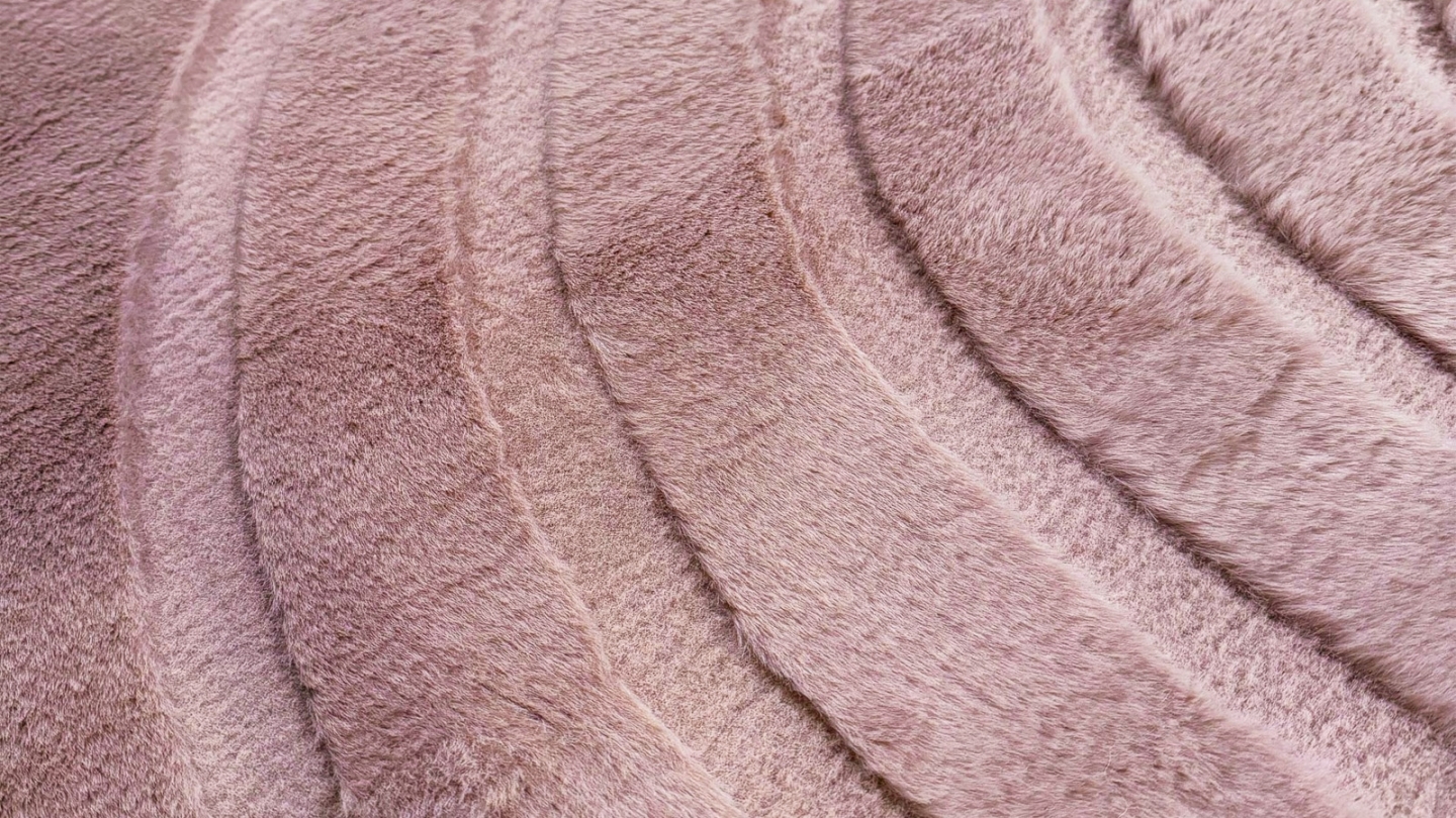 Tapis motif géométrique rose 120x160 cm - Arctic Glow Tapis motif géométrique rose 120x160 cm - Arctic Glow