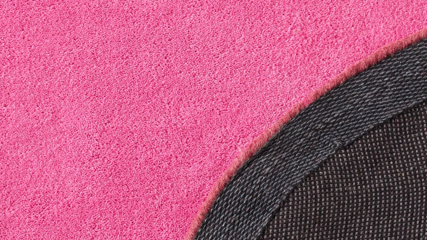 Tapis en laine motif géométrique rose 200x290 cm – tissé main - Sunset Pop Tapis en laine motif géométrique rose 200x290 cm – tissé main - Sunset Pop