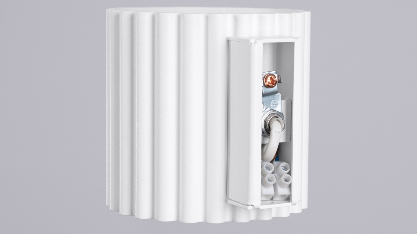 Applique murale cannelé blanche - Aura Applique murale cannelé blanche - Aura