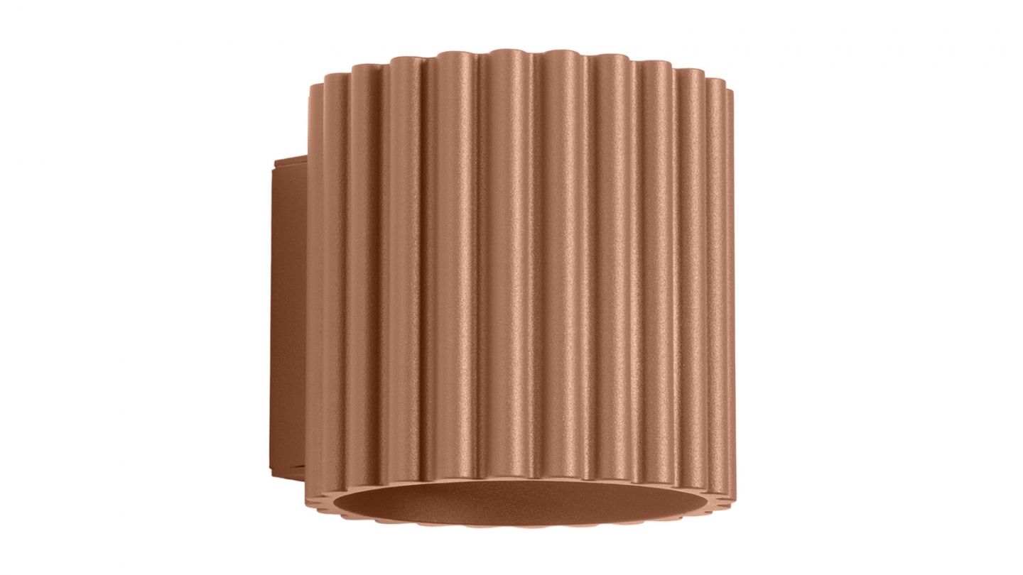 Applique murale cannelé Moka - Aura Applique murale cannelé Moka - Aura