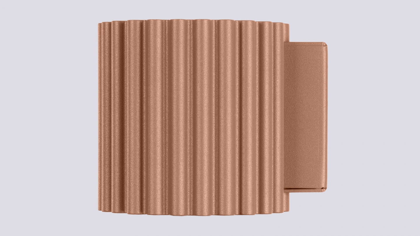 Applique murale cannelé Moka - Aura Applique murale cannelé Moka - Aura