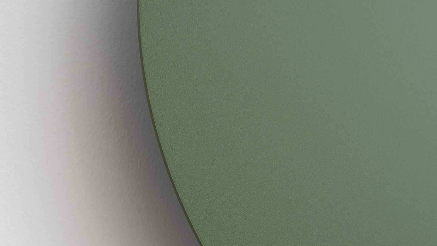 Applique murale ronde vert olive LED 3000K - Borgen Applique murale ronde vert olive LED 3000K - Borgen