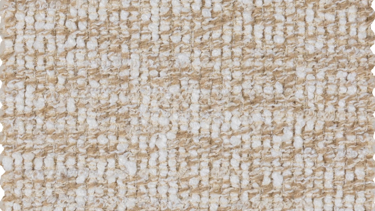 Canapé 3 places en tissu chenille beige - Statement Canapé 3 places en tissu chenille beige - Statement