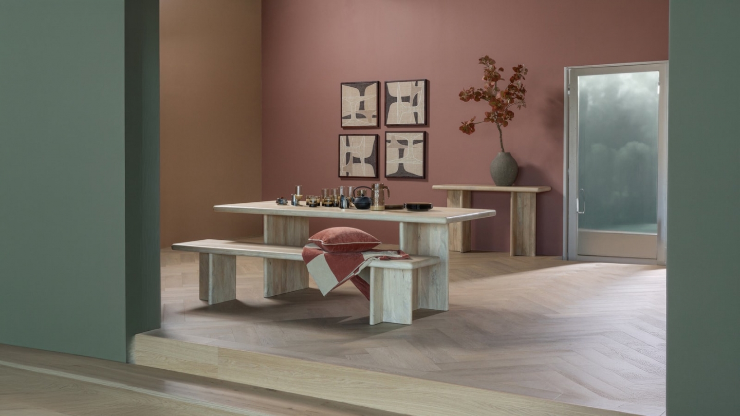 Banc de salle à manger XL bois de manguier massif 220 cm - Ato Banc de salle à manger XL bois de manguier massif 220 cm - Ato
