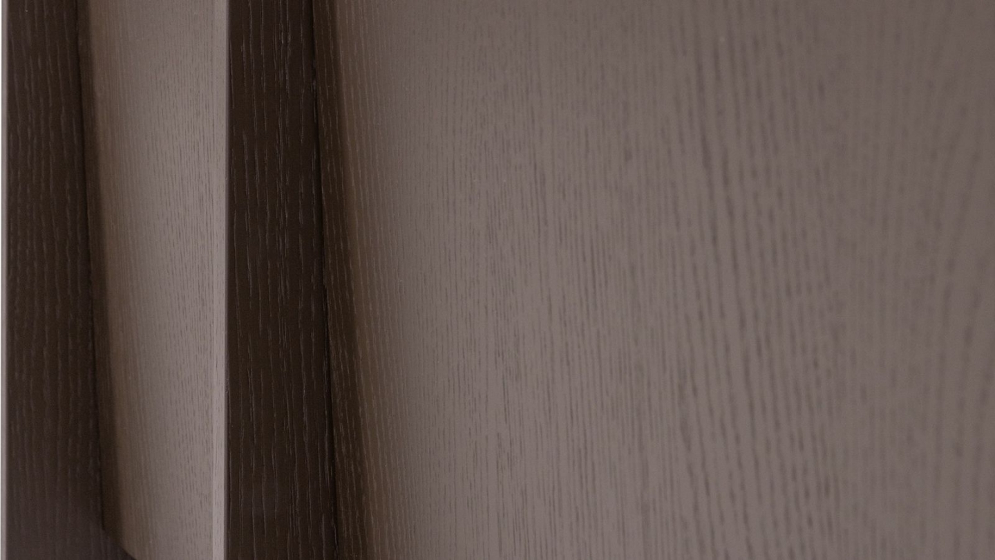 Meuble TV en placage frêne brun moyen 102 cm - Brock Meuble TV en placage frêne brun moyen 102 cm - Brock