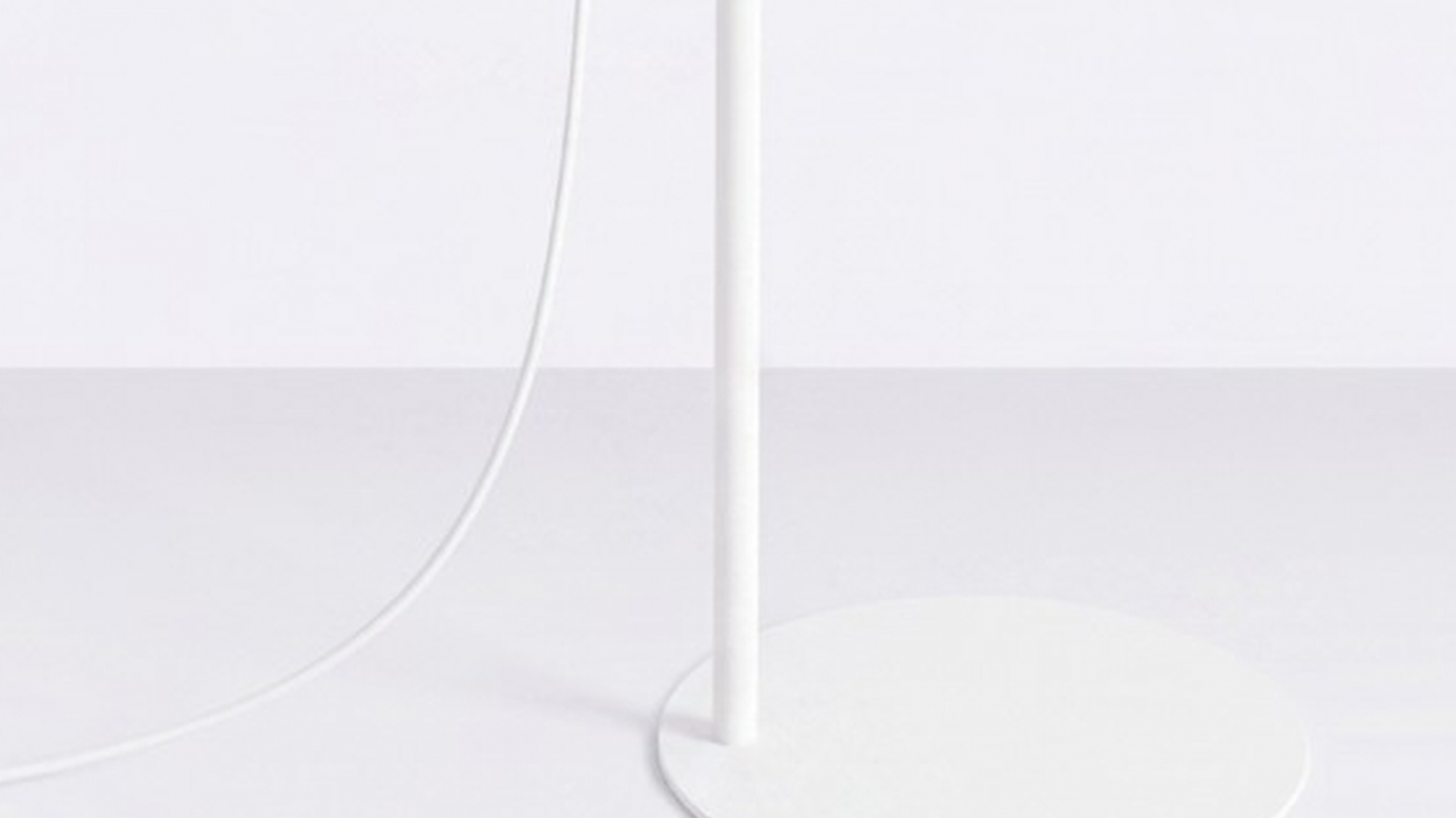 Lampadaire en aluminium blanc 160 cm - Karbon Lampadaire en aluminium blanc 160 cm - Karbon