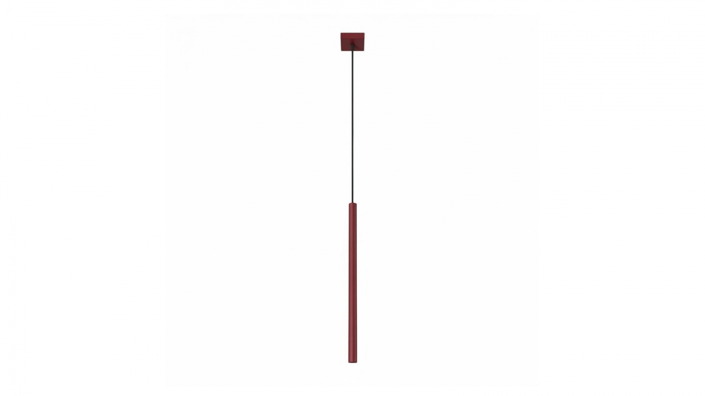 Suspension en métal bordeaux - Pastelo Suspension en métal bordeaux - Pastelo