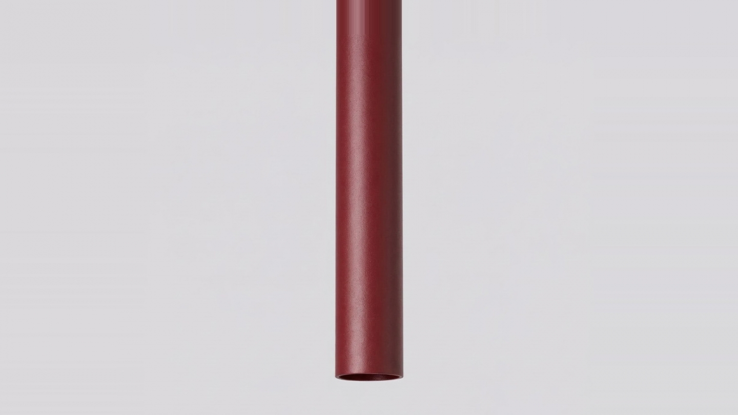 Suspension en métal bordeaux - Pastelo Suspension en métal bordeaux - Pastelo