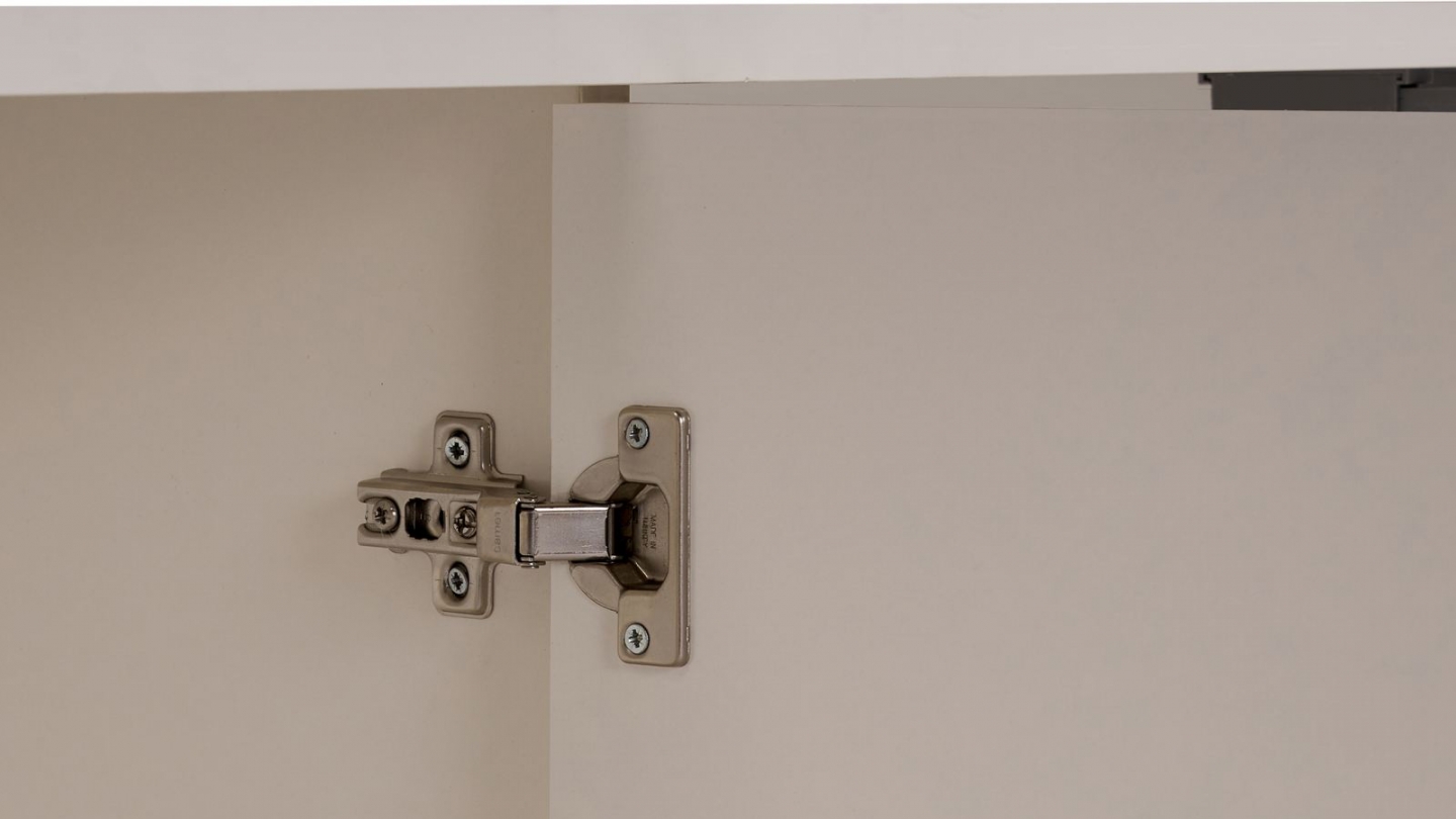 Meuble TV 4 portes crème 180 cm - Vela Meuble TV 4 portes crème 180 cm - Vela