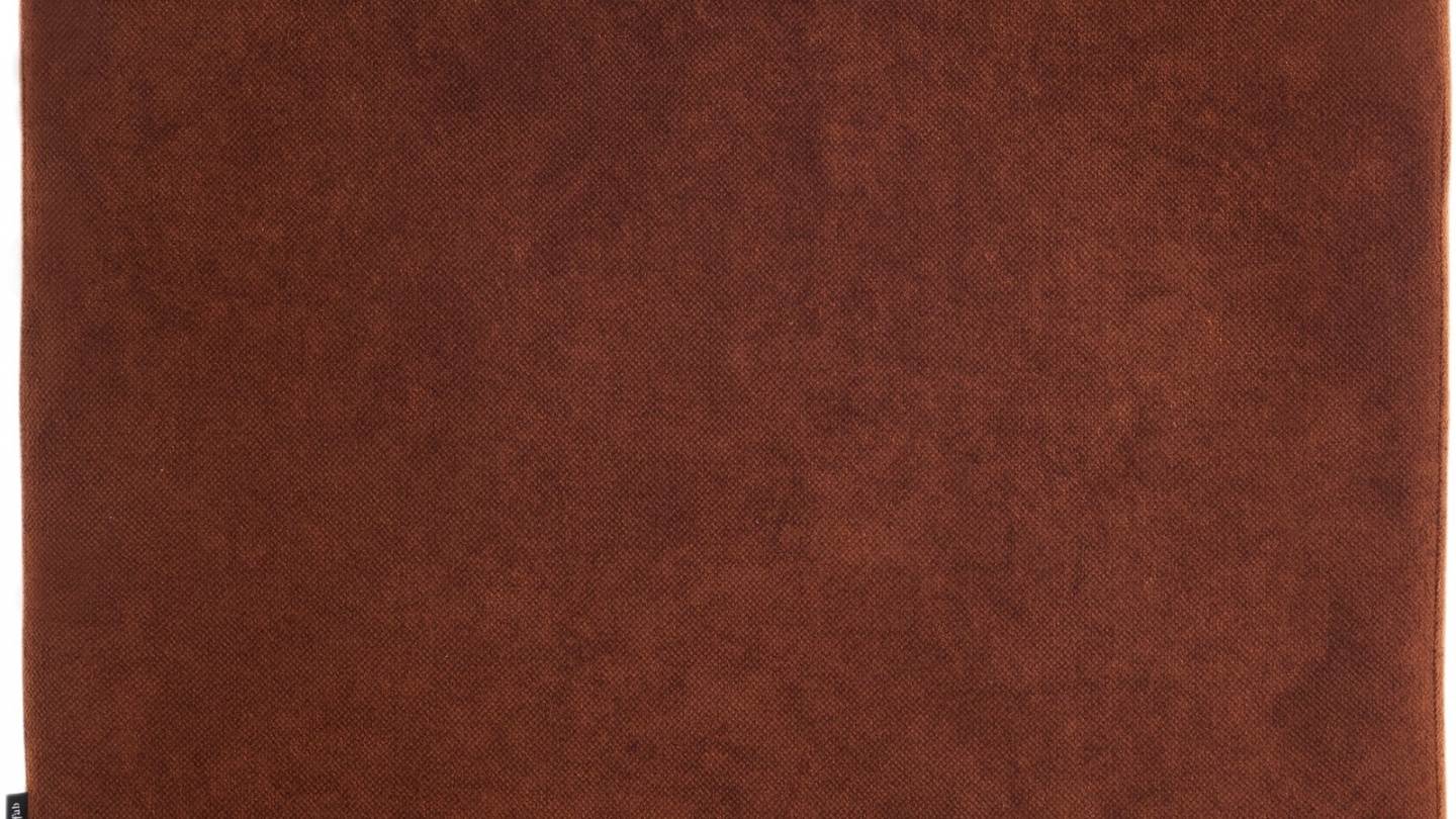 Chauffeuse compressée en tissu chenille rouille - Billie Chauffeuse compressée en tissu chenille rouille - Billie