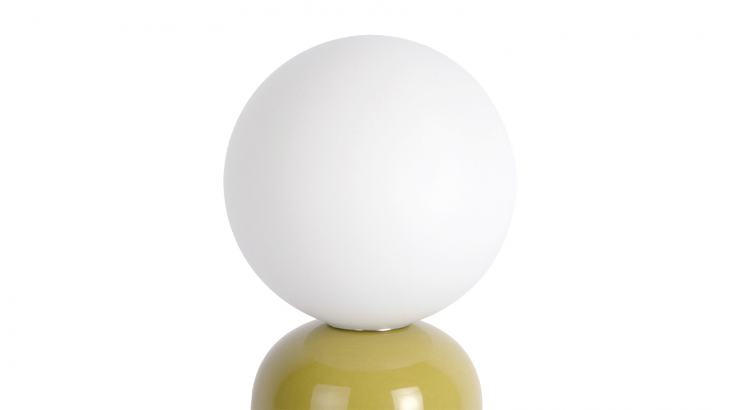 Lampe à poser décorative bleu pétrole & vert olive - Firenze Lampe à poser décorative bleu pétrole & vert olive - Firenze