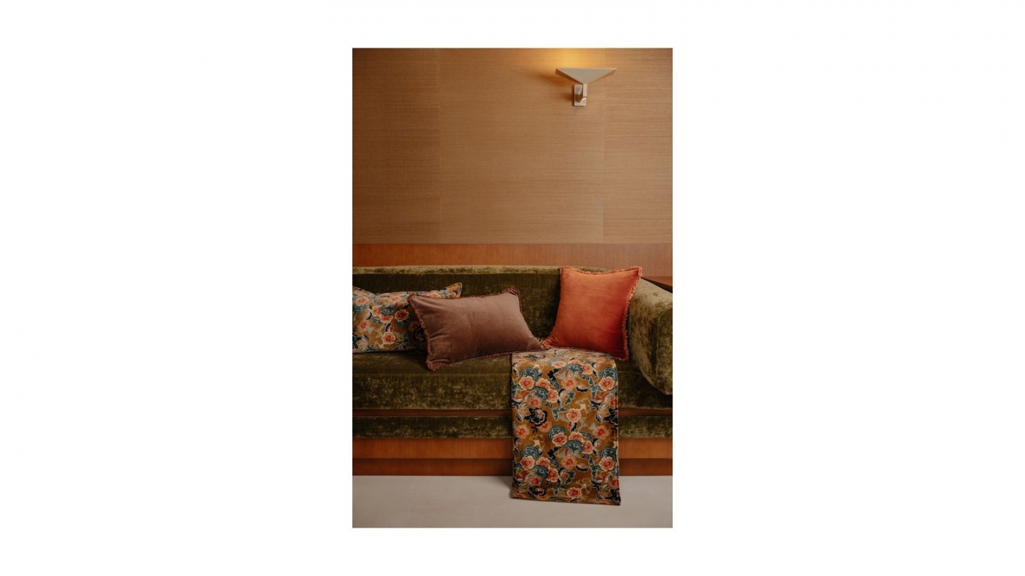Pack intérieur & Housse de coussin en velours imprimé gold 40x 60 cm - Boston Pack intérieur & Housse de coussin en velours imprimé gold 40x 60 cm - Boston