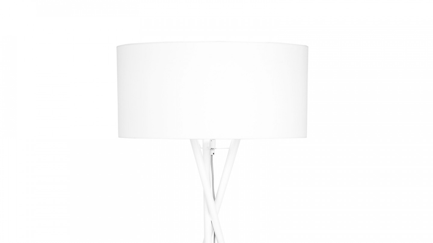 Lampadaire blanc - Collection Hampton - It's About Romi