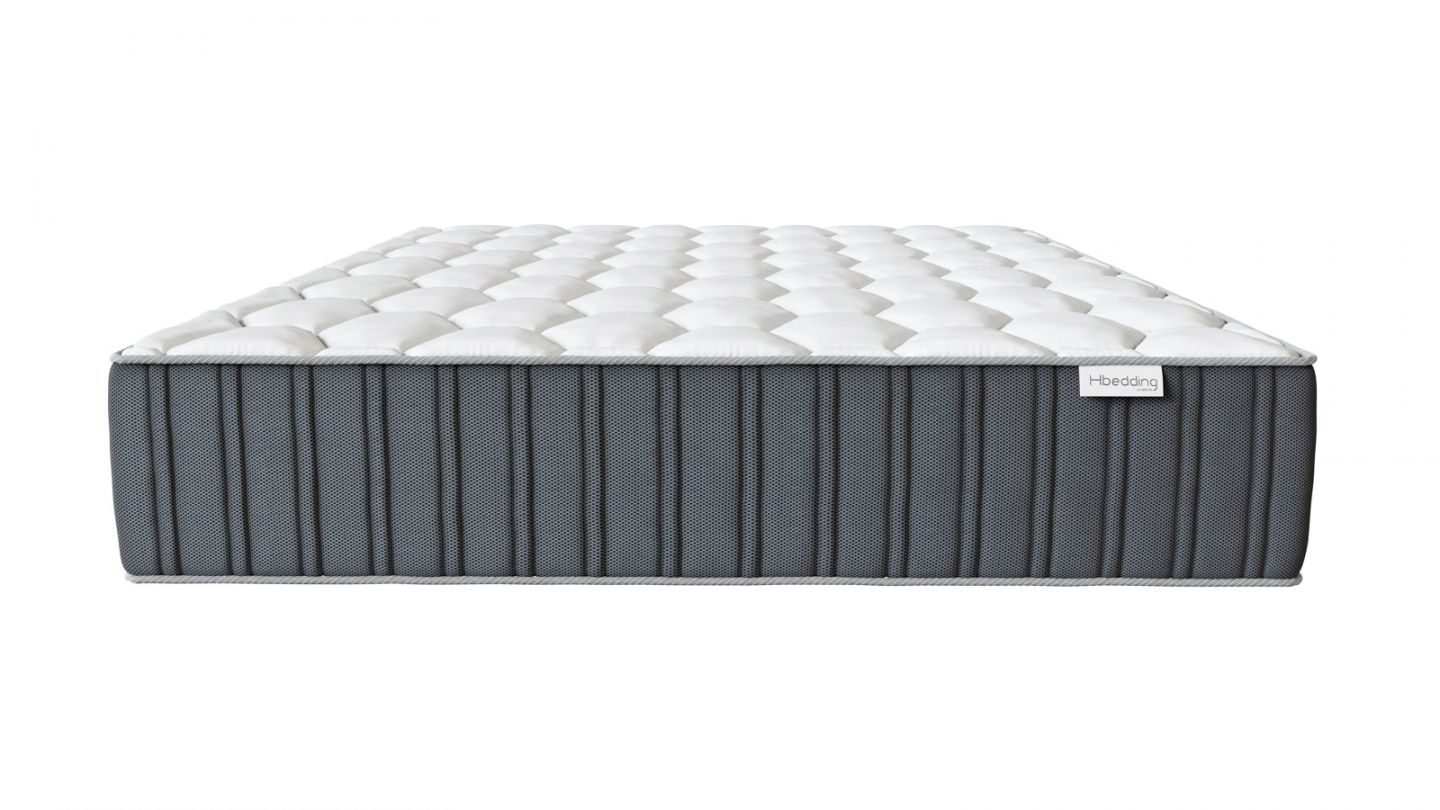 Matelas mémoire de forme 140x190 Memo Prestige Hbedding - Mousse ergonomique, mousse HR 35kg et mousse à effet mémoire de forme