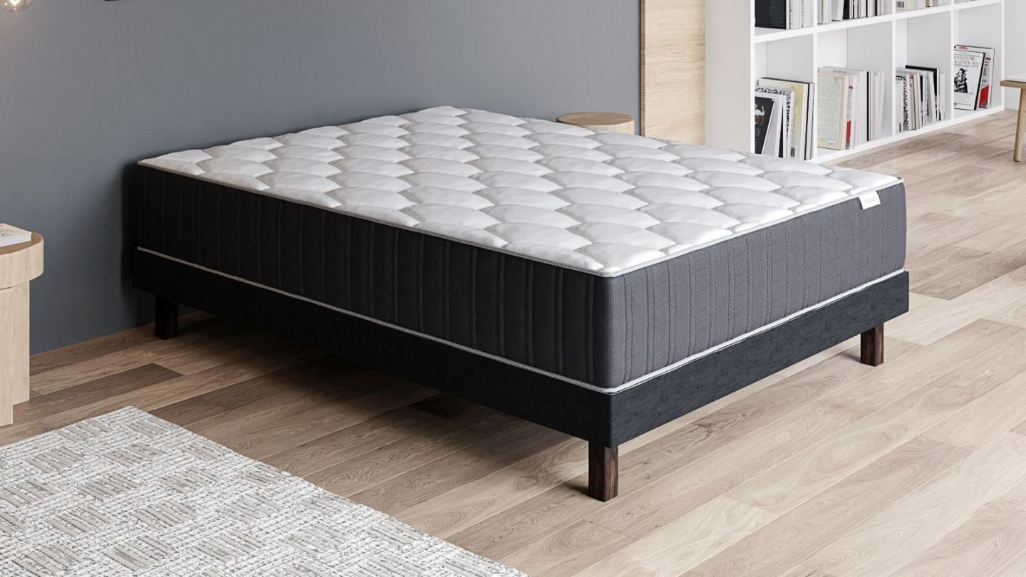 Matelas mémoire de forme 90x190 Memo Prestige Hbedding - Mousse ergonomique, mousse HR 35kg et mousse à effet mémoire de forme