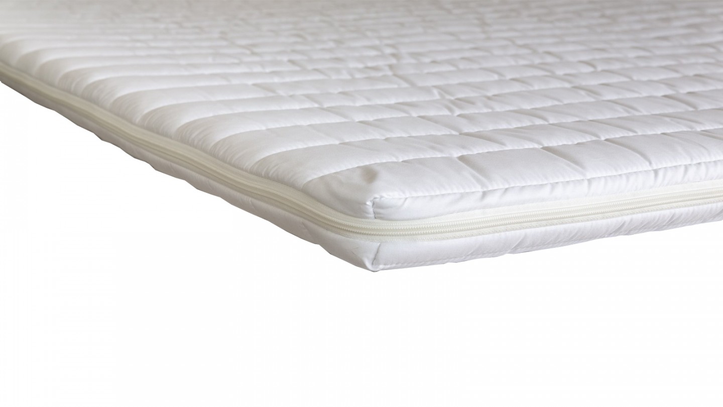 Sur matelas déhoussable 160x200 Confort Plus Hbedding - Mousse polyuréthane