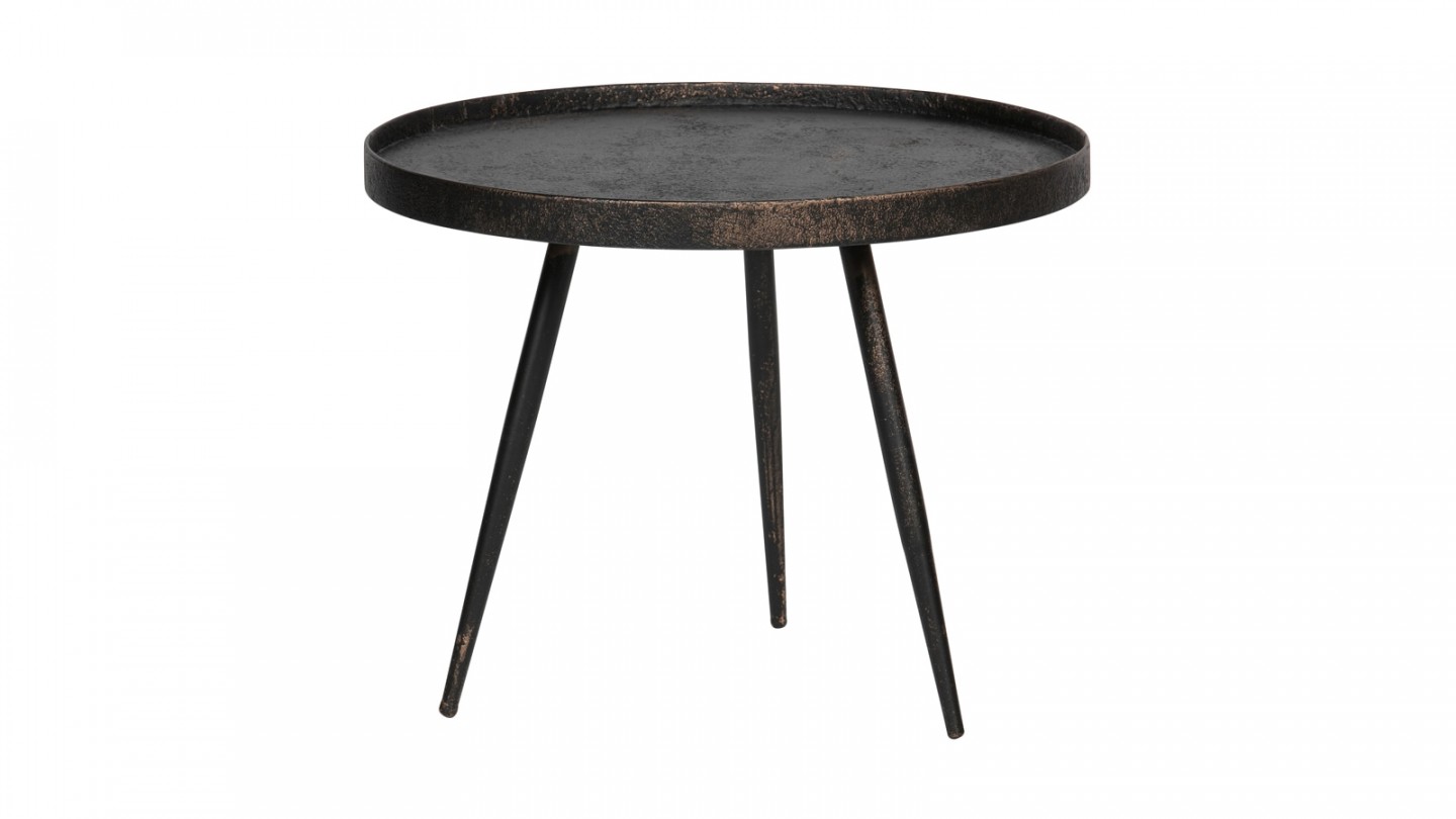 Table d'appoint ø58cm en laiton doré - Collection Bounds - BePureHome