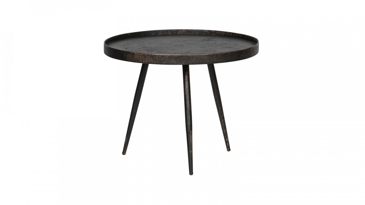 Table d'appoint ø58cm en laiton doré - Collection Bounds - BePureHome