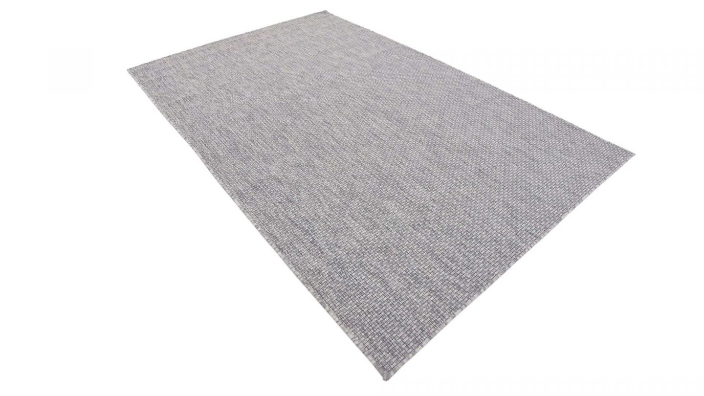 Tapis d'extérieur scandinave gris 120x160cm - Collection Ethan