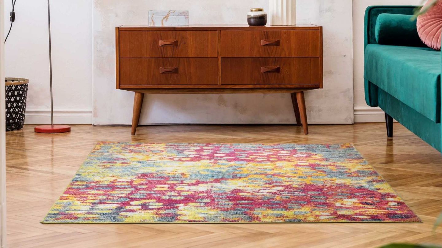 Tapis vintage Multicolore 120x170cm - Collection Rhys