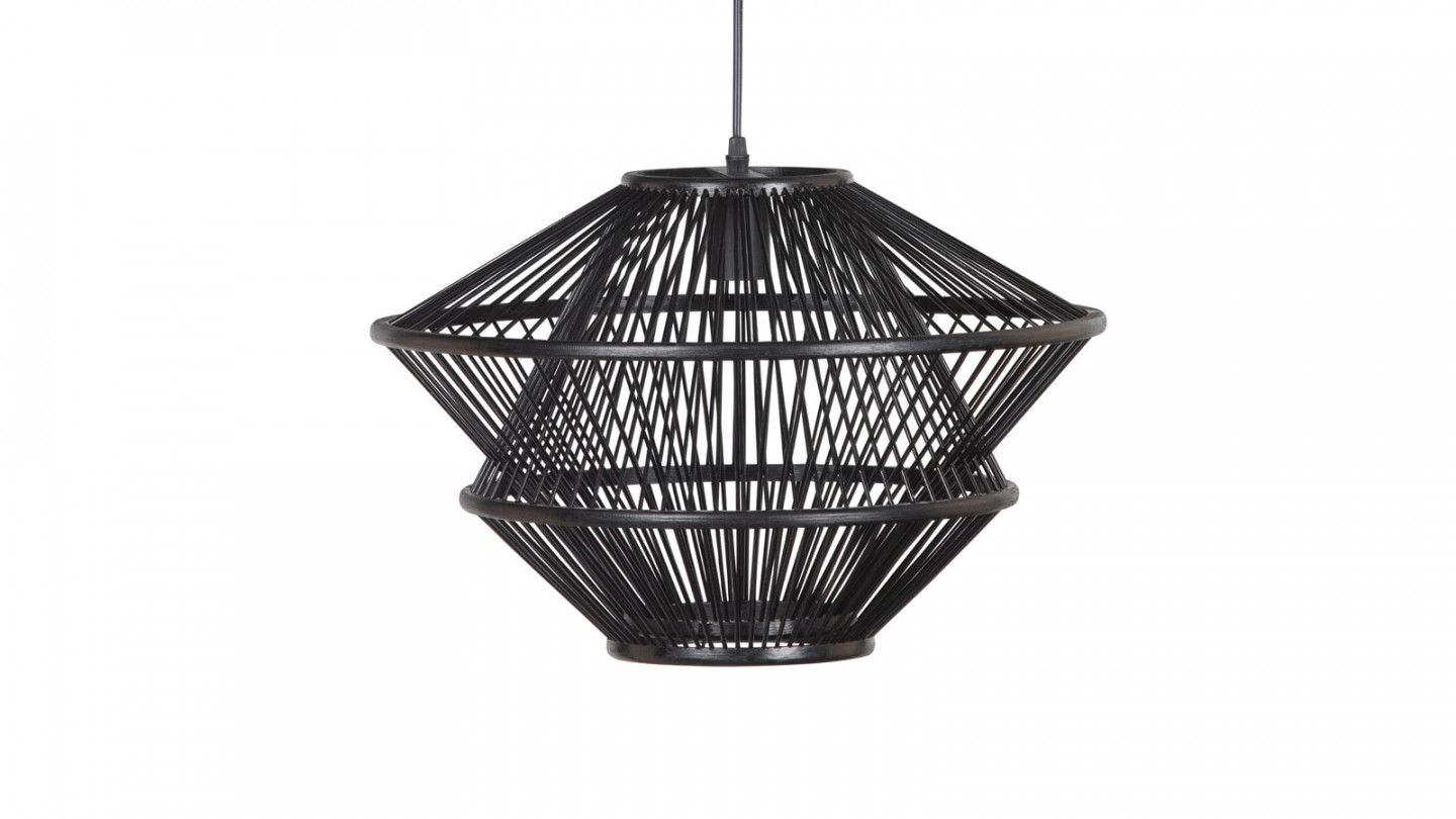 Suspension en bambou noir - Collection Bamboo - BePureHome