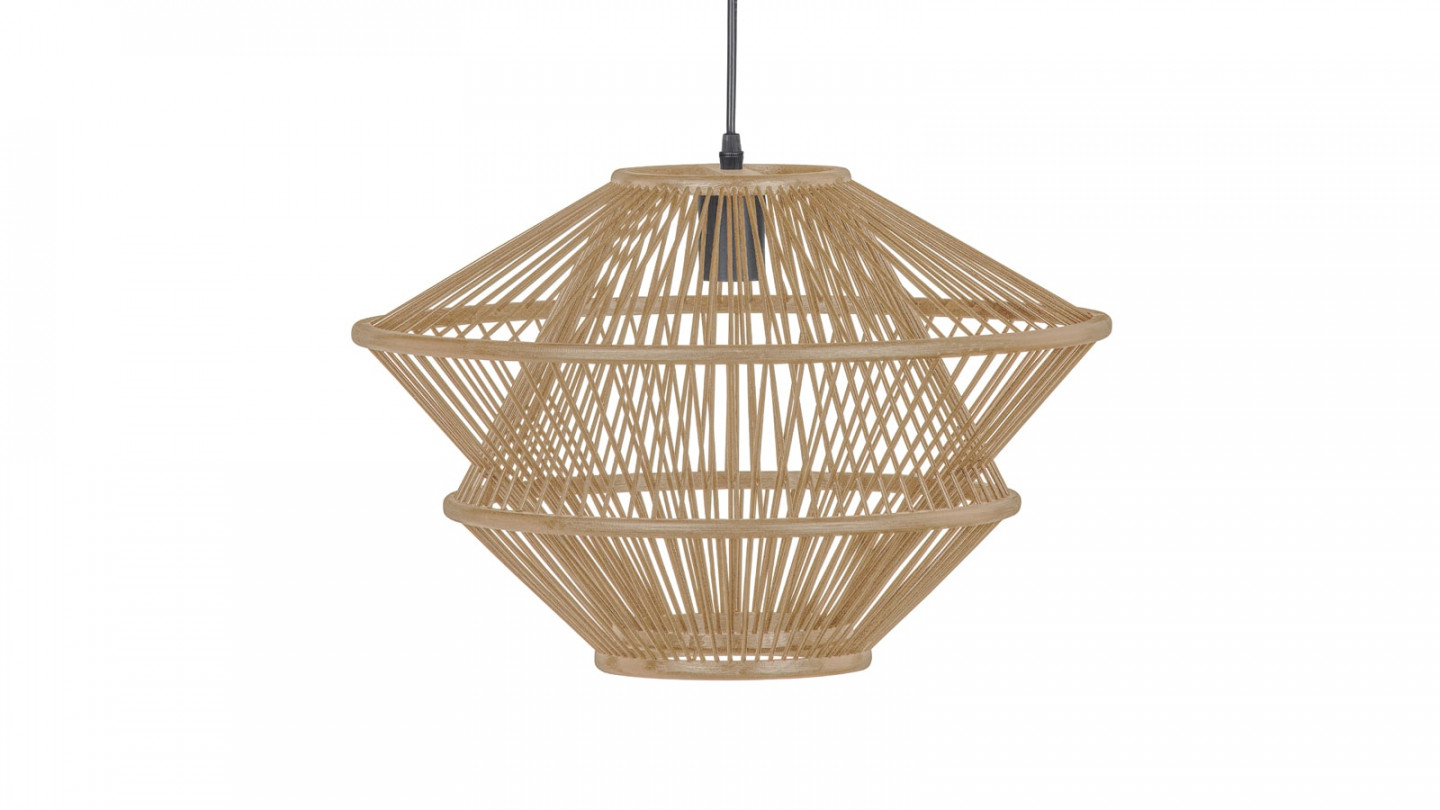 Suspension en bambou naturel - Collection Bamboo - BePureHome