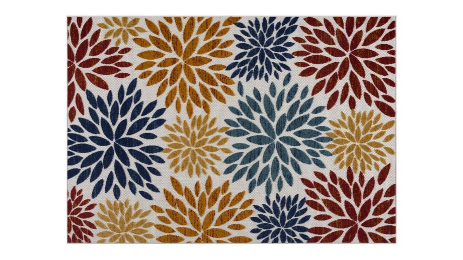 Tapis d'extérieur scandinave Multicolore 160x230cm - Collection Joe