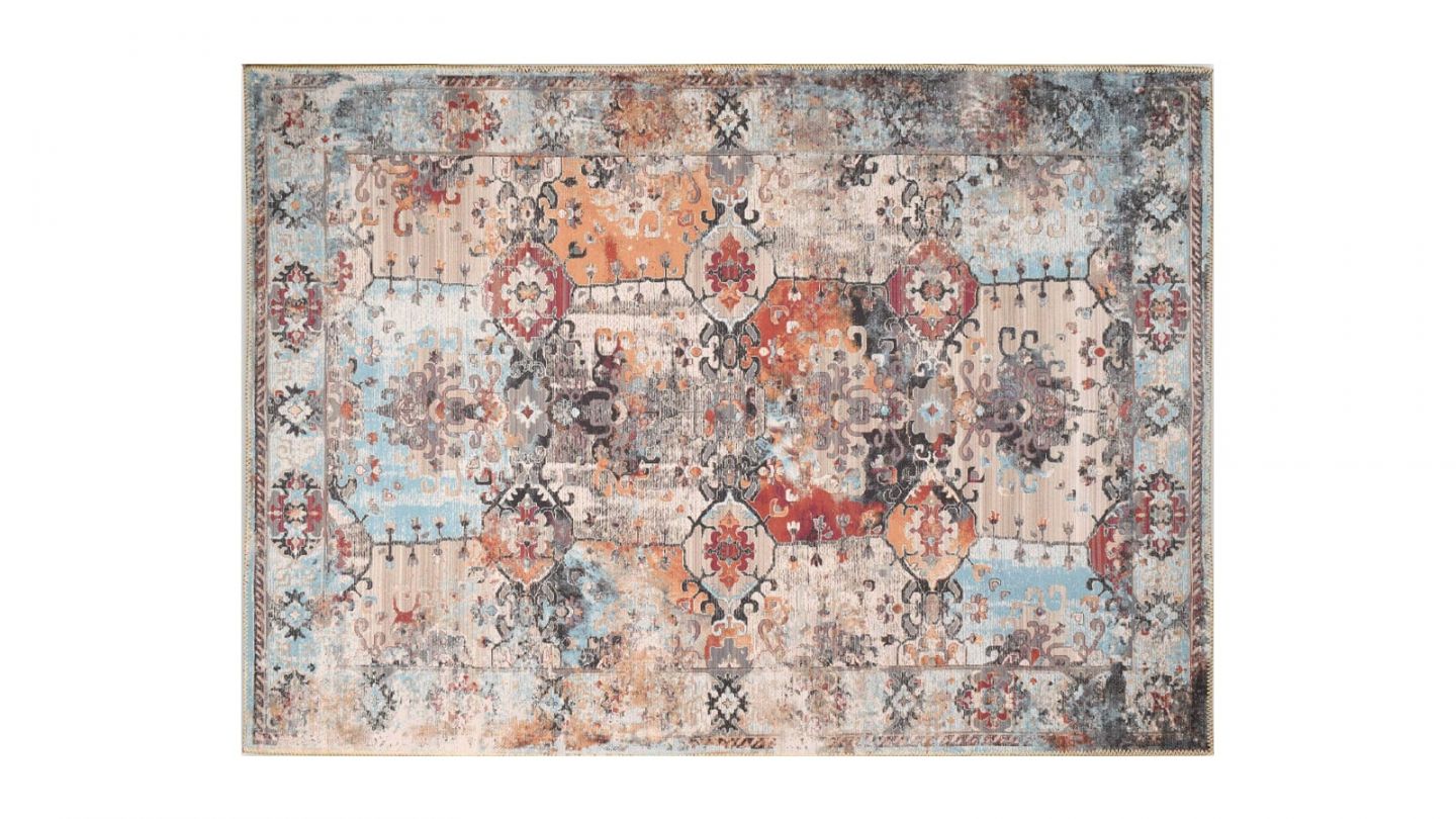 Tapis imprimé numérique Multicolore 160x230cm - Collection Jacob