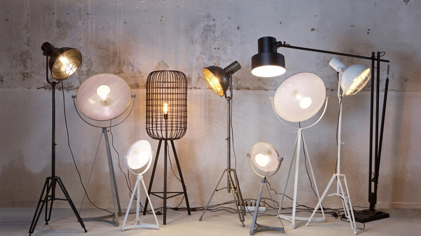 Lampe blanche – Collection Spotlight