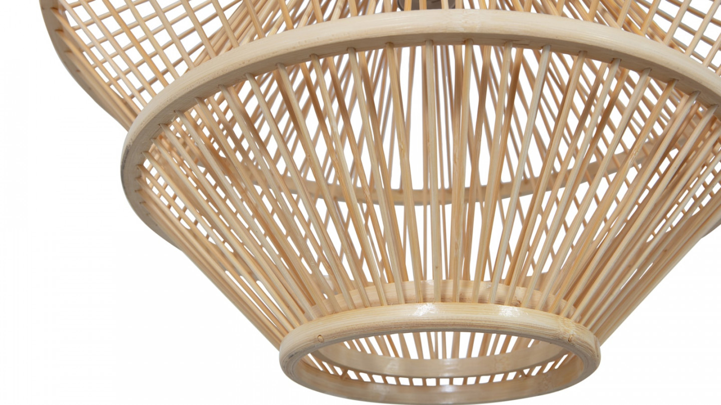 Suspension en bambou naturel - Collection Bamboo - BePureHome