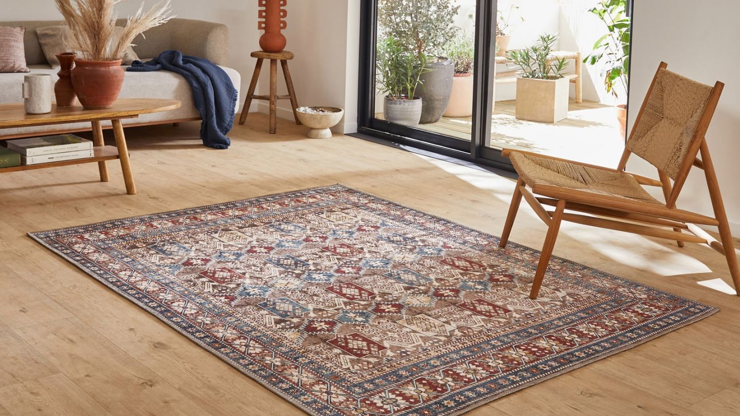 Tapis vintage multicolore 200x290 cm - Sofy