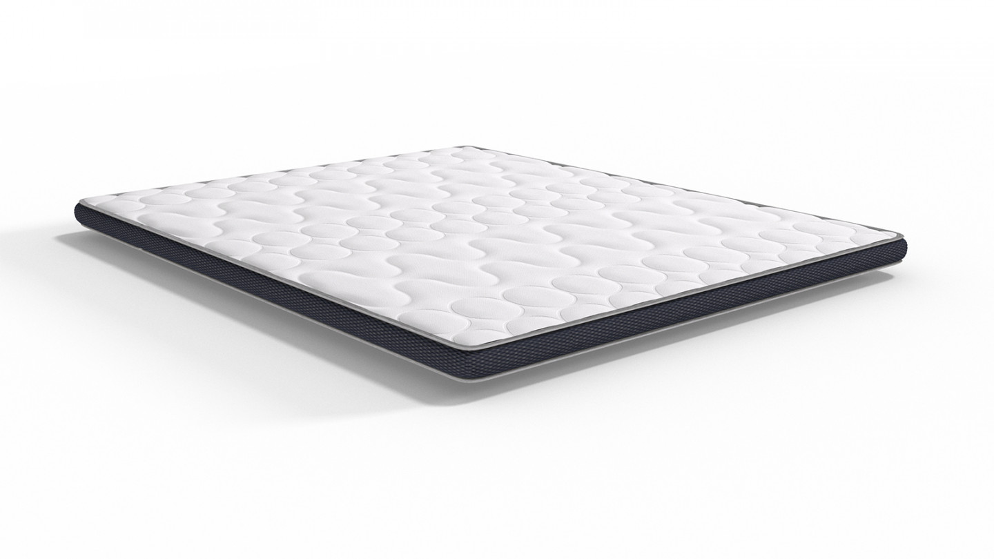 Sur-matelas en mousse 160x200 Bien-être Hbedding - Mousse haute densité