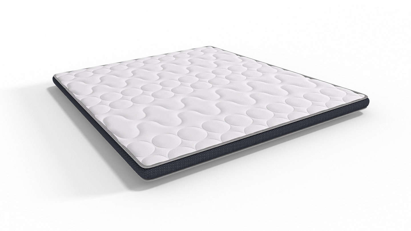 Sur-matelas en mousse 180x200 Bien-être Hbedding - Mousse haute densité