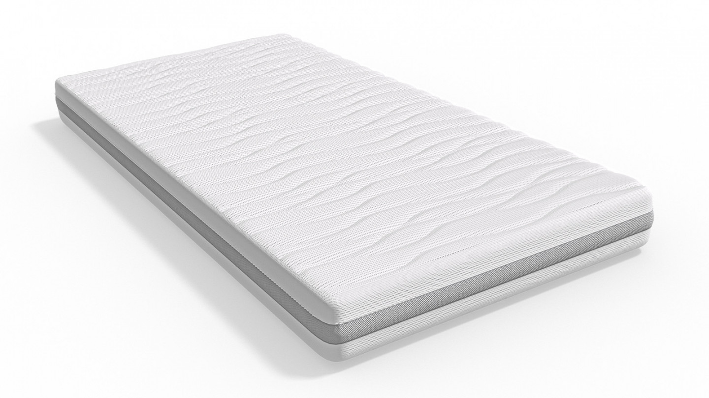 Matelas mousse 90x190 - coutil déhoussable - Clean Confort