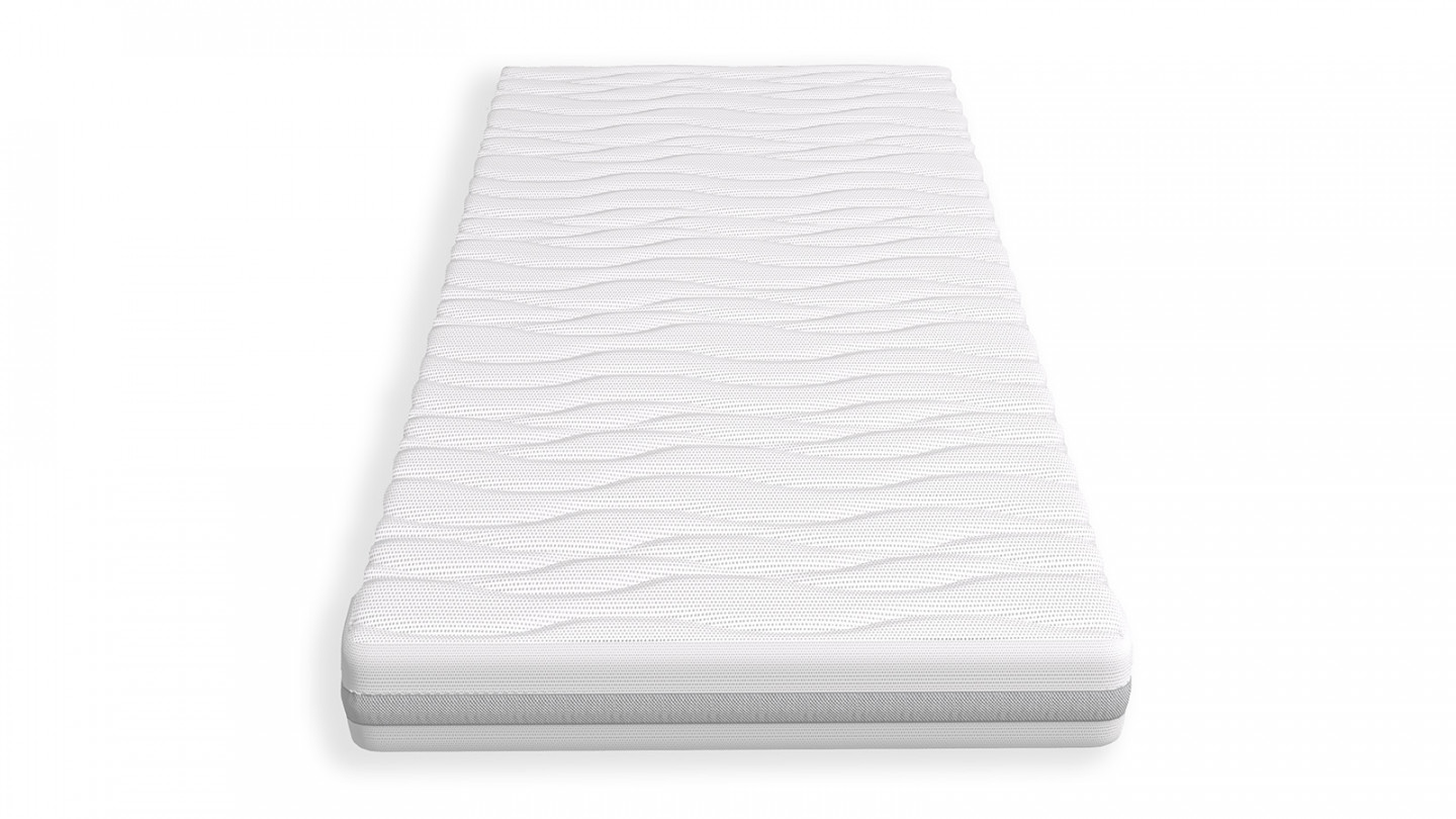 Matelas mousse 90x190 - coutil déhoussable - Clean Confort