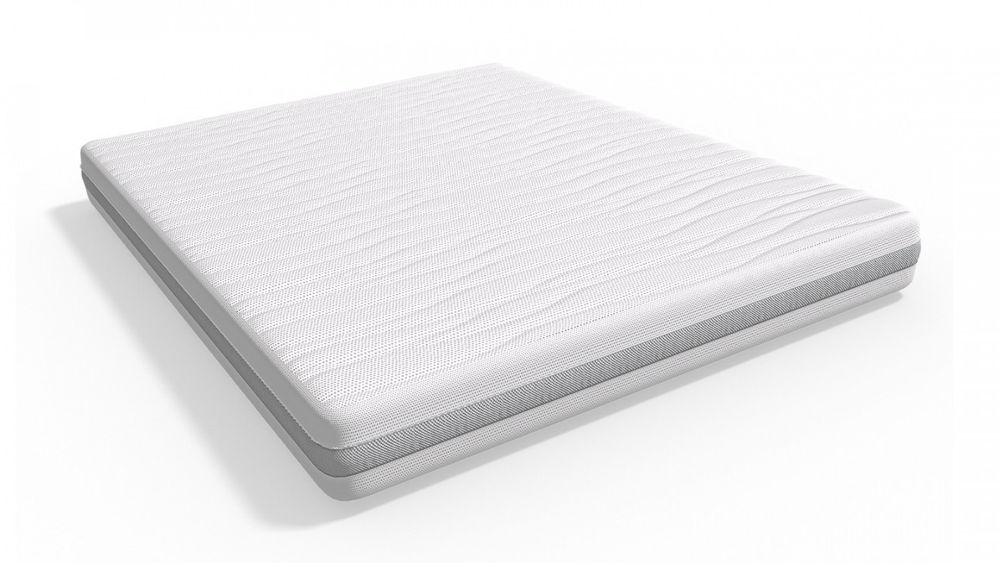 Matelas mousse 140x190 - coutil déhoussable - Clean Confort