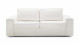 Canapé convertible 3 places en tissu bouclé beige - Ouverture express - Couchage quotidien - Matelas HD 140 x 190 - Dario