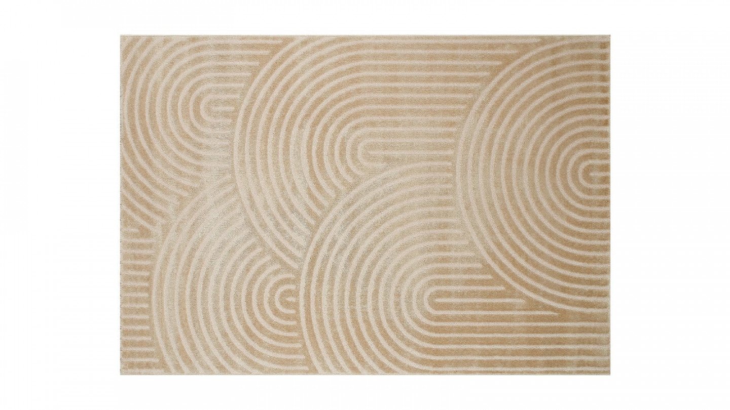 Tapis relief Beige 160x230 - Martina