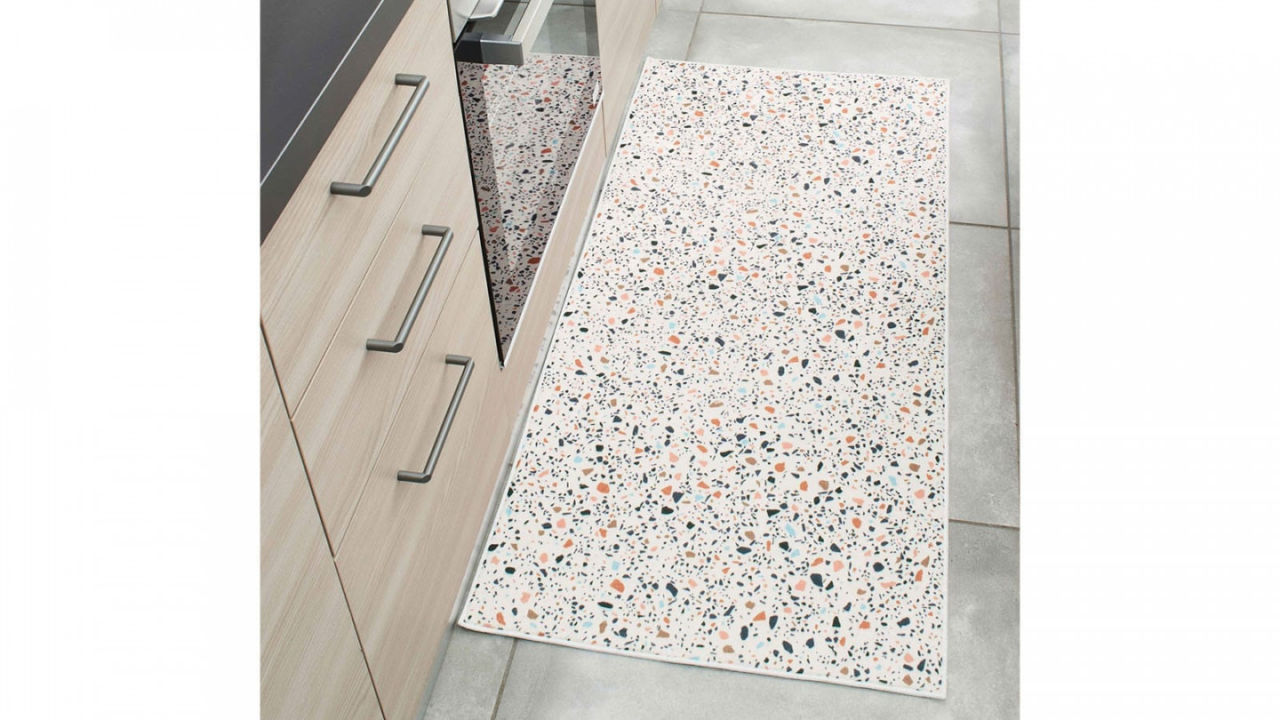 Tapis de cuisine terrazzo Multi 60x130 - Jana