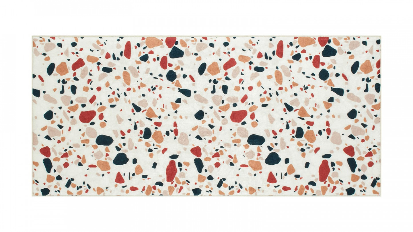 Tapis de cuisine terrazzo Multi 60x130 - Maja