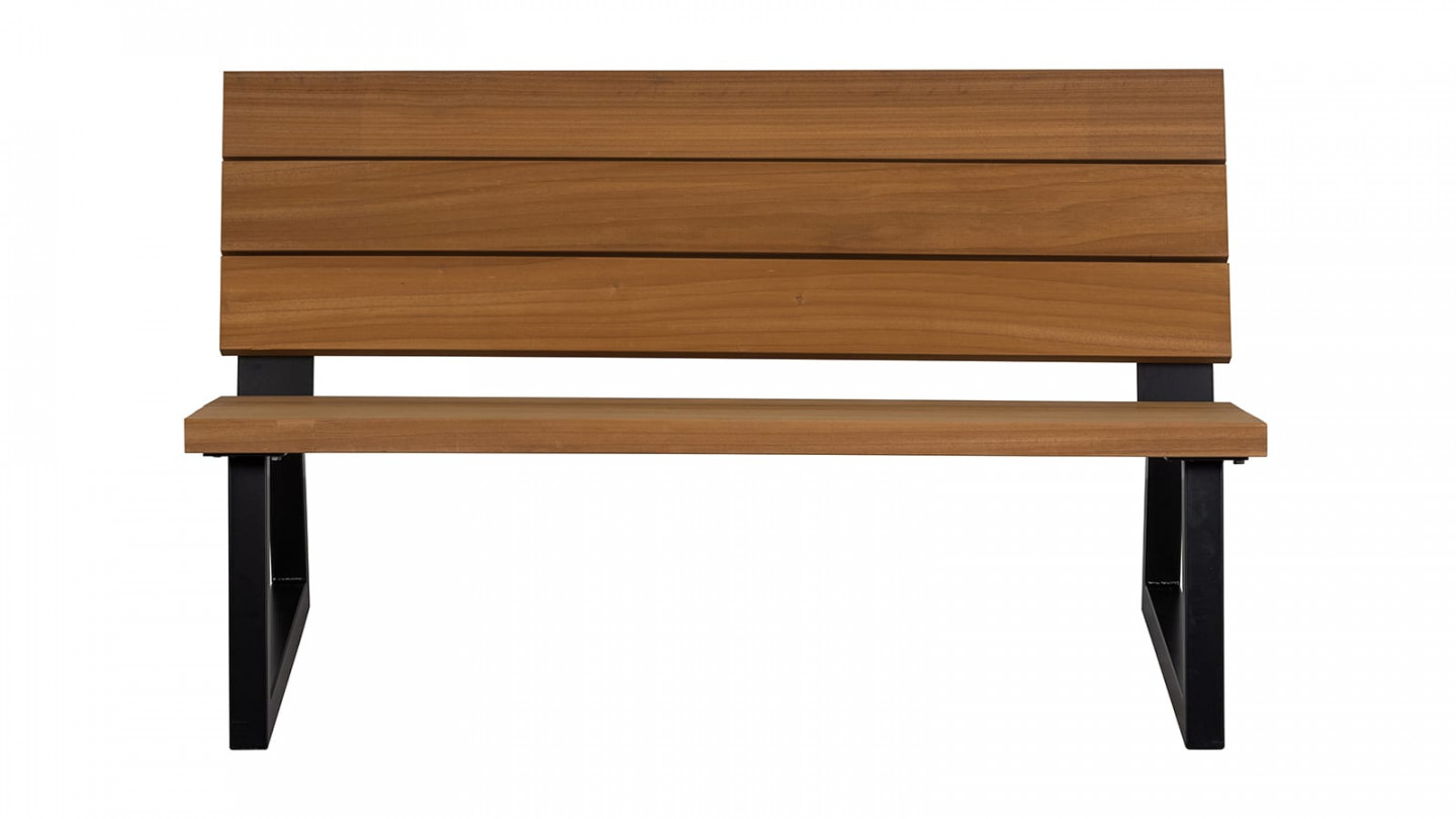 Banc de jardin en bois tropical - Banco