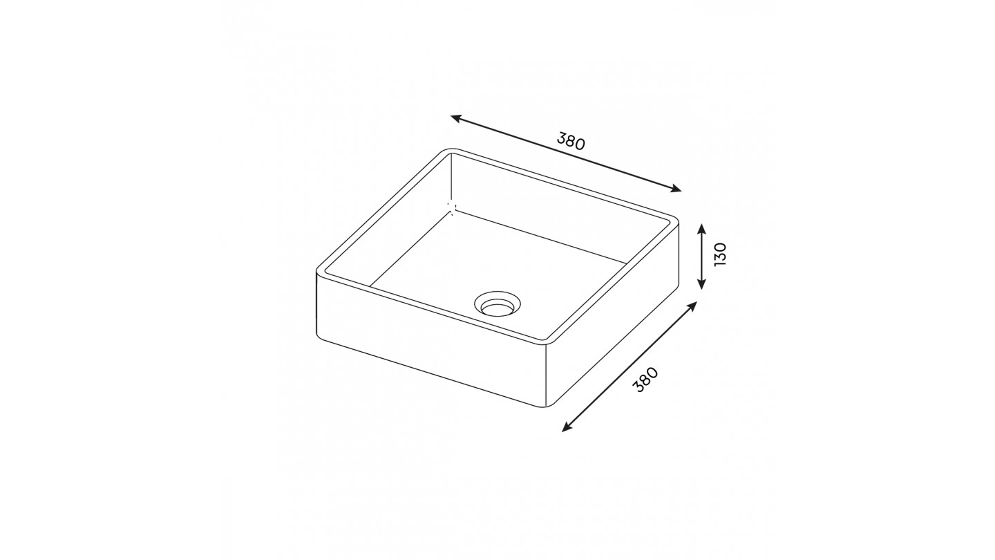 Meuble de salle de bains 140 cm Béton taloché - 4 tiroirs - 2 vasques carrées + miroir - Loft