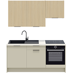Meuble de cuisine par couleur